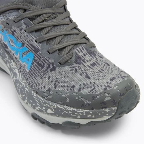 Scarpe da corsa da uomo Hoka Speedgoat 6 MID GTX satellite grigio/polvere di stelle