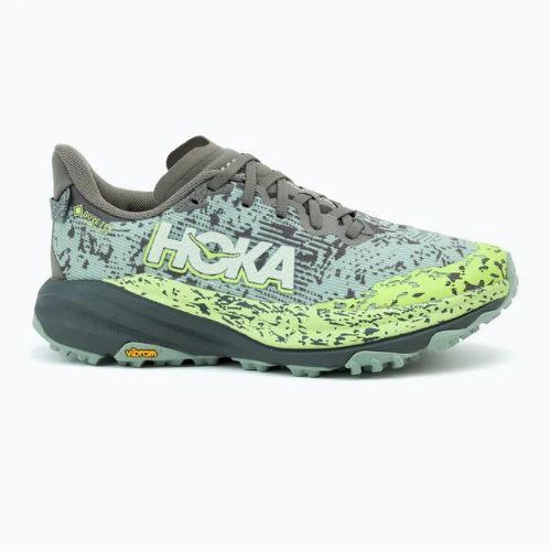 Scarpa da corsa Hoka Speedgoat 6 GTX ardesia/aloe vera da uomo