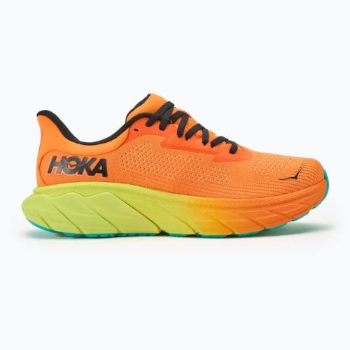 Scarpe da corsa da uomo HOKA Arahi 7 electric tangerine/nero
