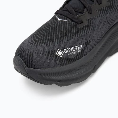 Scarpe da corsa da uomo HOKA Clifton 9 GTX nero/nero