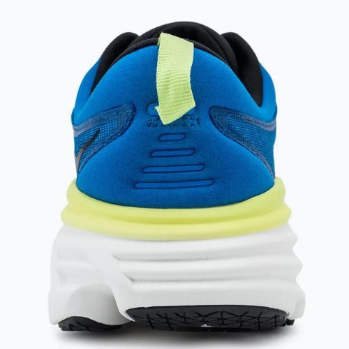 HOKA Bondi 8, scarpe da corsa da uomo in cobalto elettrico/lattuga