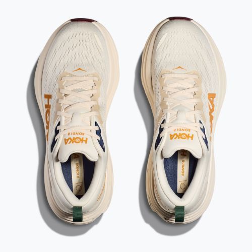 HOKA Bondi 8 latte d'avena/barley scarpe da corsa da uomo