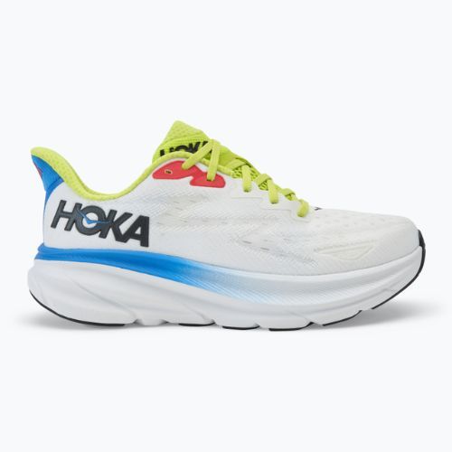 HOKA scarpe da corsa da uomo Clifton 9 blanc de blanc/blu virtuale