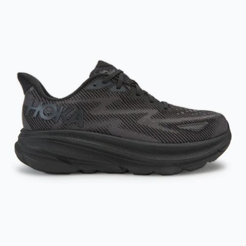Scarpe da corsa da uomo HOKA Clifton 9 Wide nero/nero