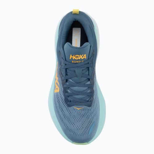 Scarpe da corsa da uomo HOKA Bondi 8 Wide real teal/shadow