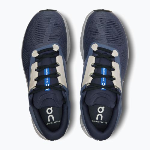 Scarpe da corsa On Cloudstratus 3 metal/glacier uomo