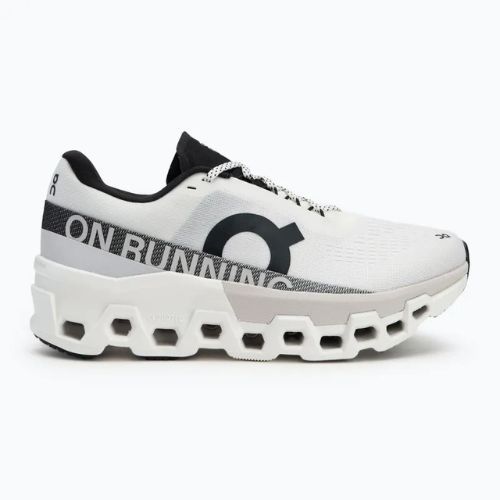 Scarpe da corsa On Cloudmonster 2 bianco/gelo da uomo