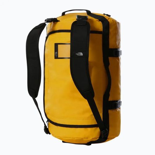 The North Face Base Camp Duffel S 50 l summit gold/nero/npf borsa da viaggio