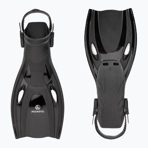 Pinne da snorkeling AQUASTIC Cove nere