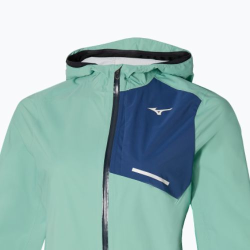 Giacca da corsa da donna Mizuno Waterproof 20K ER dusty jade