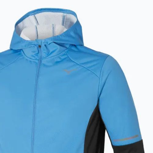 Giacca da corsa da uomo Mizuno Thermal Charge BT blu parigino