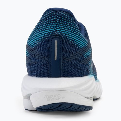 Scarpe da corsa da uomo Mizuno Wave Rider 28 blu estate/bianco/ blu fiume
