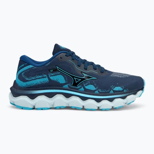 Scarpe da corsa da donna Mizuno Wave Horizon 7 pageant blue/mercury blue/plein air