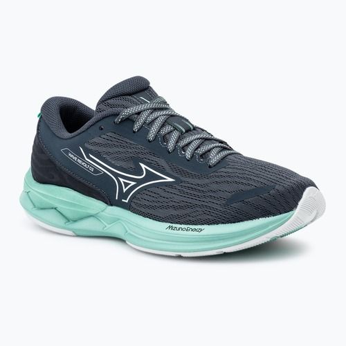 Scarpe da corsa da donna Mizuno Wave Revolt 3 india ink/neo silver/dusty jade green