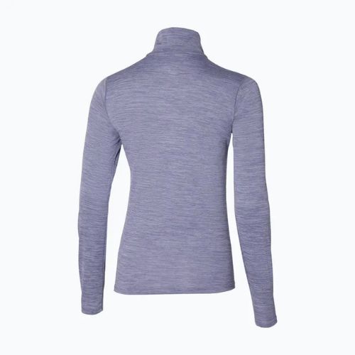 Maglia Longsleeve da donna Mizuno Impulse Core Half Zip cadetto