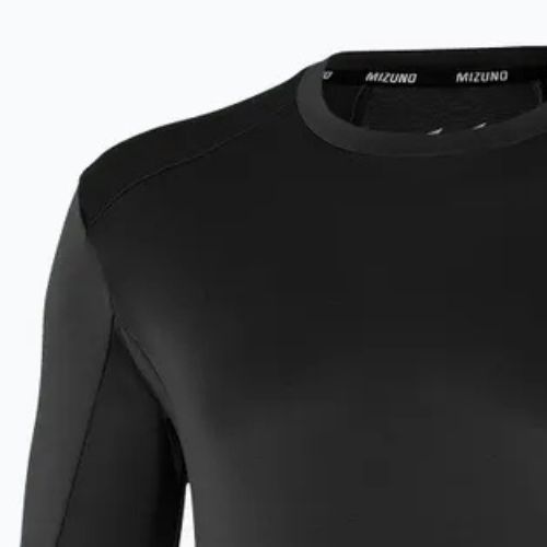 Uomo Mizuno Thermal Charge Breath Thermo Longsleeve da running nero