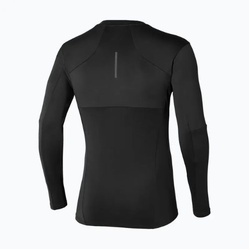 Uomo Mizuno Thermal Charge Breath Thermo Longsleeve da running nero