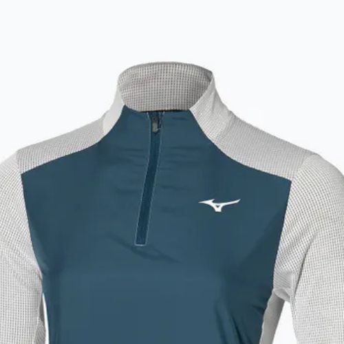 Donna running Longsleeve Mizuno Hybrid nimbus cloud