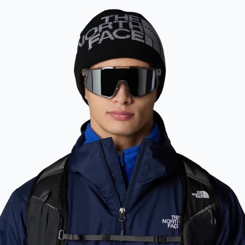 Berretto invernale da uomo The North Face Reversible Highline nero/nero/bianco