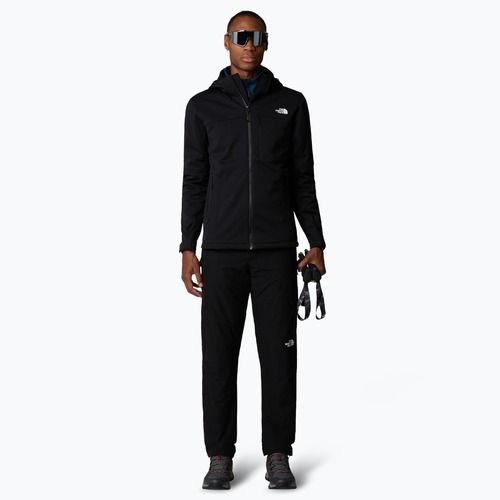 Giacca softshell da uomo The North Face Diablo Softshell Cappuccio staccabile nero/nero/npf