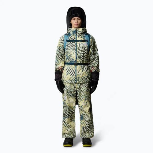 Pantaloni da sci da uomo The North Face Build Up stampa ortica dell'impianto di risalita