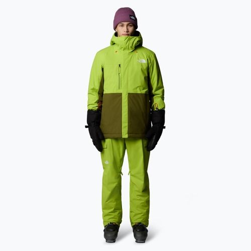 Giacca da sci da uomo The North Face Freedom Insulated meadow brass/forest olive