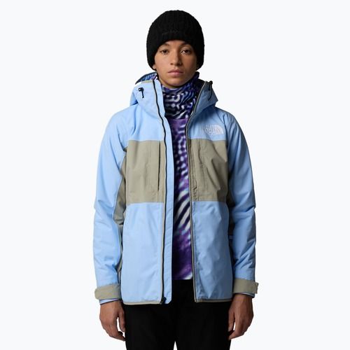Giacca da sci donna The North Face Namak Insulated fiordaliso/grigio argilla