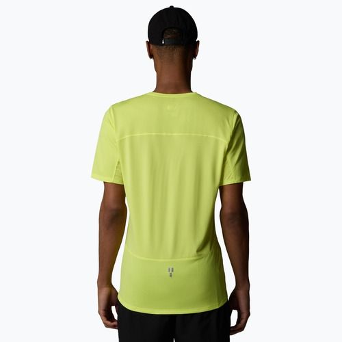 Maglietta da corsa da uomo The North Face Sunriser giallo fuoco