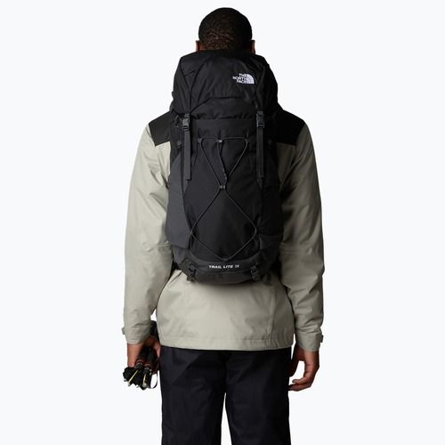 Zaino da trekking da uomo The North Face Trail Lite 36 l nero/grigio asfalto