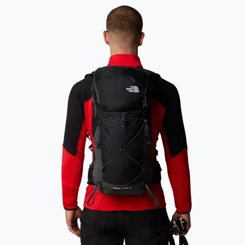 Zaino da trekking da uomo The North Face Trail Lite 24 l nero/grigio asfalto