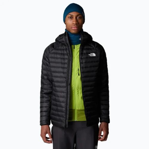 Piumino da uomo The North Face Bettaforca Lt Down Hoodie nero/nero/npf