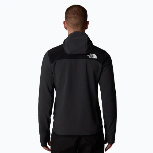Giacca ibrida da uomo The North Face Elixir Hybrid Ventrix Midlayer grigio asfalto / nero