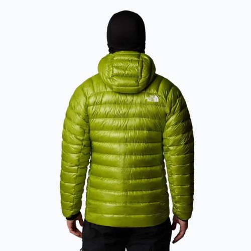 Piumino da uomo The North Face Summit Breithorn Hoodie erba dei prati