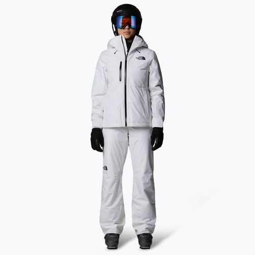 Pantaloni da sci da donna The North Face Descendit bianco
