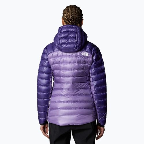 Piumino donna The North Face Summit Breithorn Hoodie peak purple/purple granite