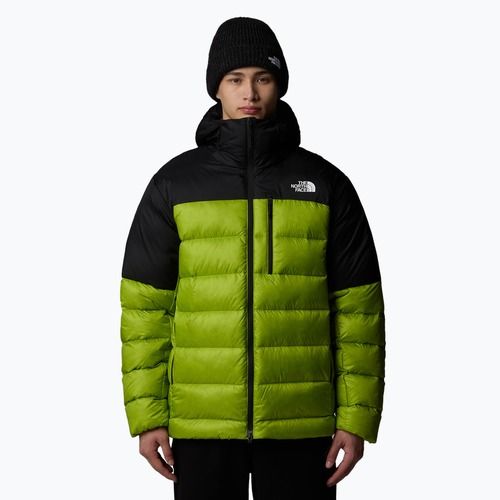 Piumino da uomo The North Face Kalix Down Hoodie prato/nero
