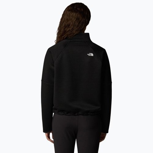Felpa da trekking da donna The North Face Vertical Thermal 1/4 Zip nero