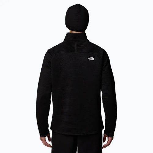 Felpa da trekking da uomo The North Face Vertical Thermal 1/4 Zip nero