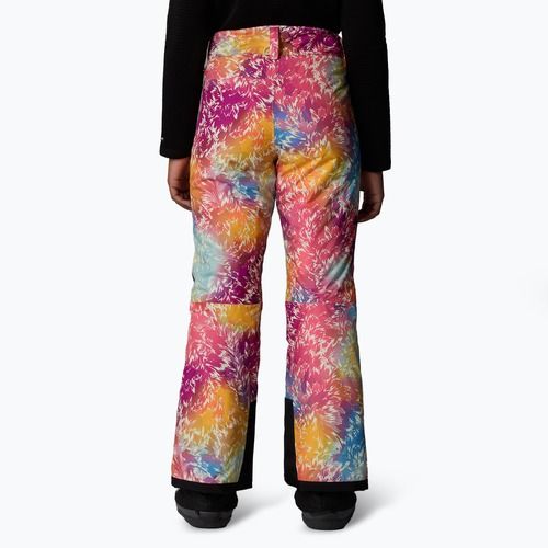 Pantaloni da sci per bambini The North Face Freedom Insulated con stampa di papavero radiante al vento