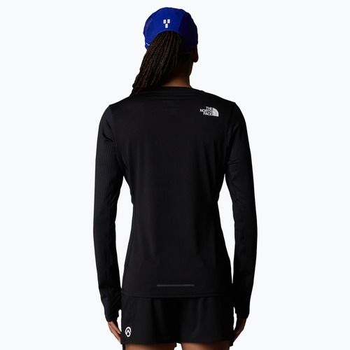 Longsleeve running donna The North Face Summit Altimero Light Crew tnf nero
