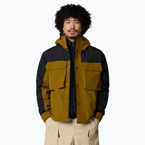 Giacca da pioggia da uomo The North Face M66 Cargo Rain verde muschio/nero
