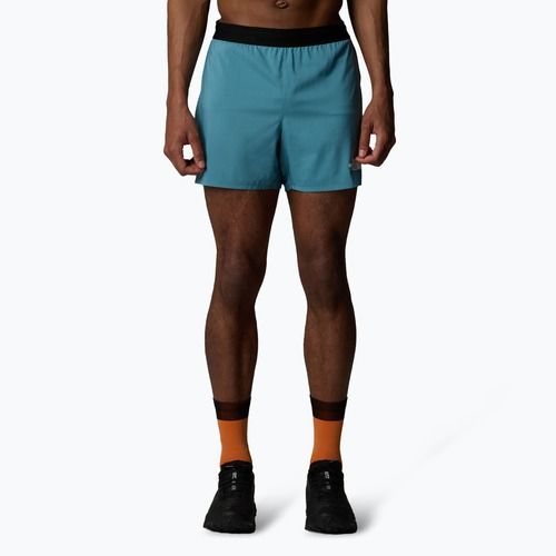 Pantaloncini da corsa da uomo The North Face Breeze 5" blu alga