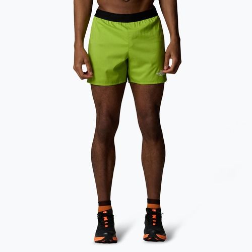 Pantaloncini da corsa da uomo The North Face Breeze 5" verde prato/verde quercia