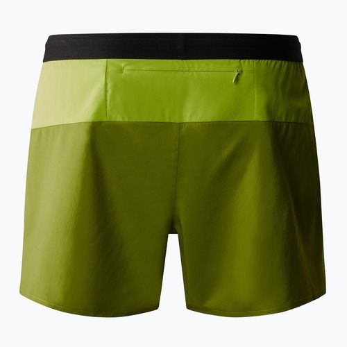 Pantaloncini da corsa da uomo The North Face Breeze 5" verde prato/verde quercia