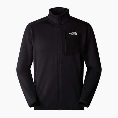 Felpa da uomo The North Face Crest FZ nero