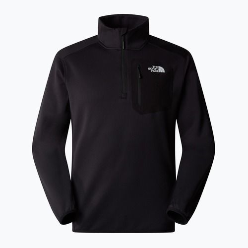 Felpa da uomo The North Face Crest 1/4 Zip nero