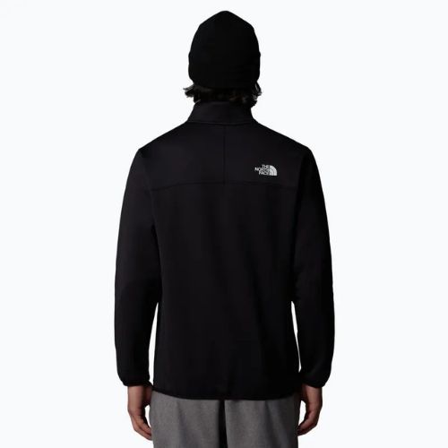 Felpa da uomo The North Face Crest 1/4 Zip nero