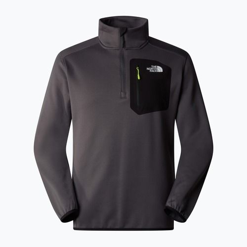 Felpa The North Face Crest 1/4 Zip uomo grigio antracite/nero