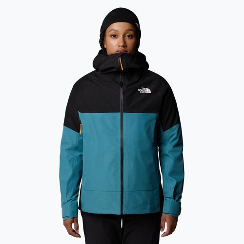 Giacca antipioggia donna The North Face Jazzi 3L Gtx blu alga / nero