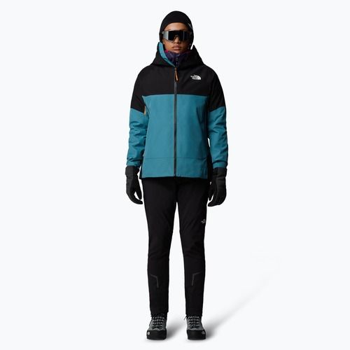 Giacca antipioggia donna The North Face Jazzi 3L Gtx blu alga / nero